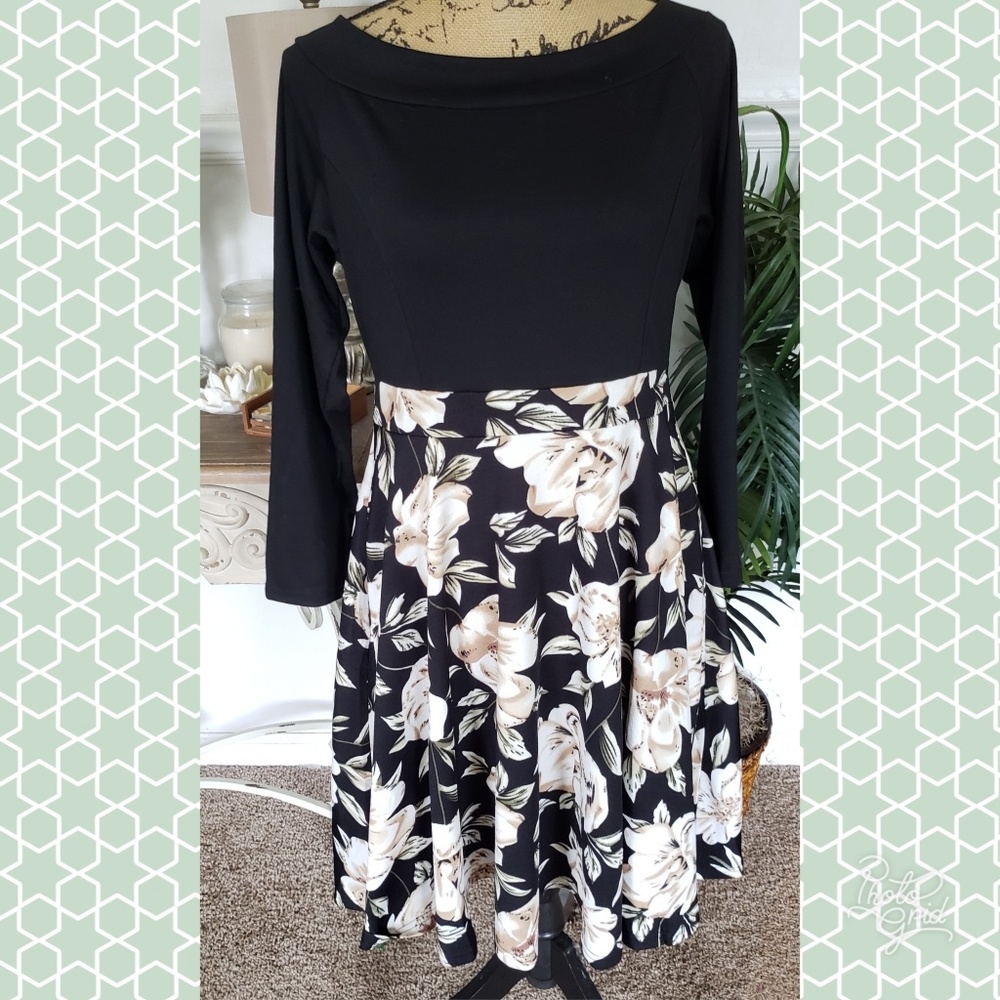 Dress long sleeve beautiful sz large